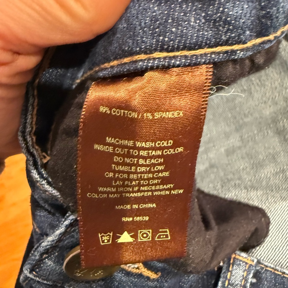 KUT FROM THE KLOTH Size 4 Catherine Boyfriend Jeans Dark Wash KP897MA1 - Picture 8 of 9